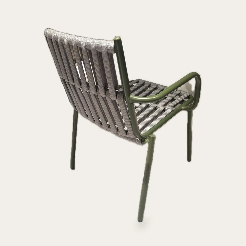 Olive Grove Slat Armchair