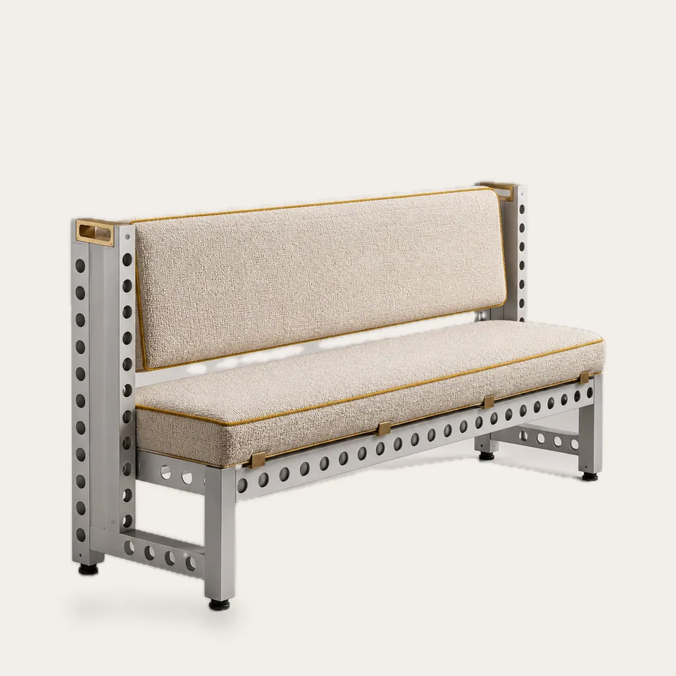 Perf-Rail Aluminum Bench