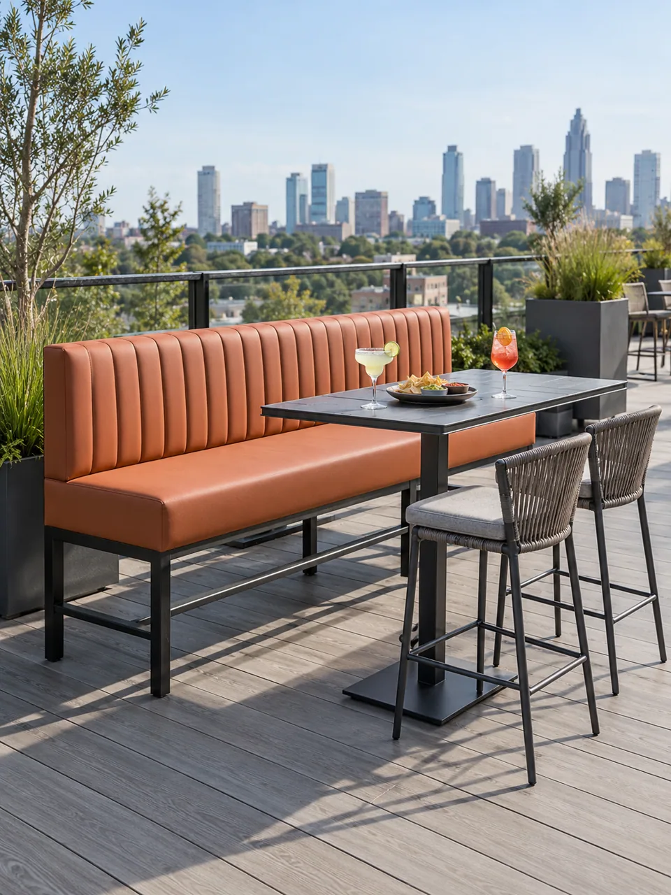 Rooftop Channel Banquette