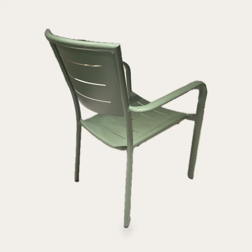 Sage Slat Armchair view 2