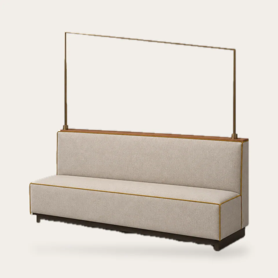 Windbreak Glass-Screen Booth
